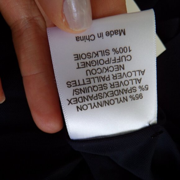 NWT Tory Burch sequined mini dress S - Picture 9 of 11